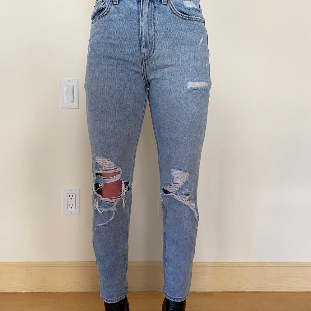 Distressed Tally Weijl jeans in EU size 34